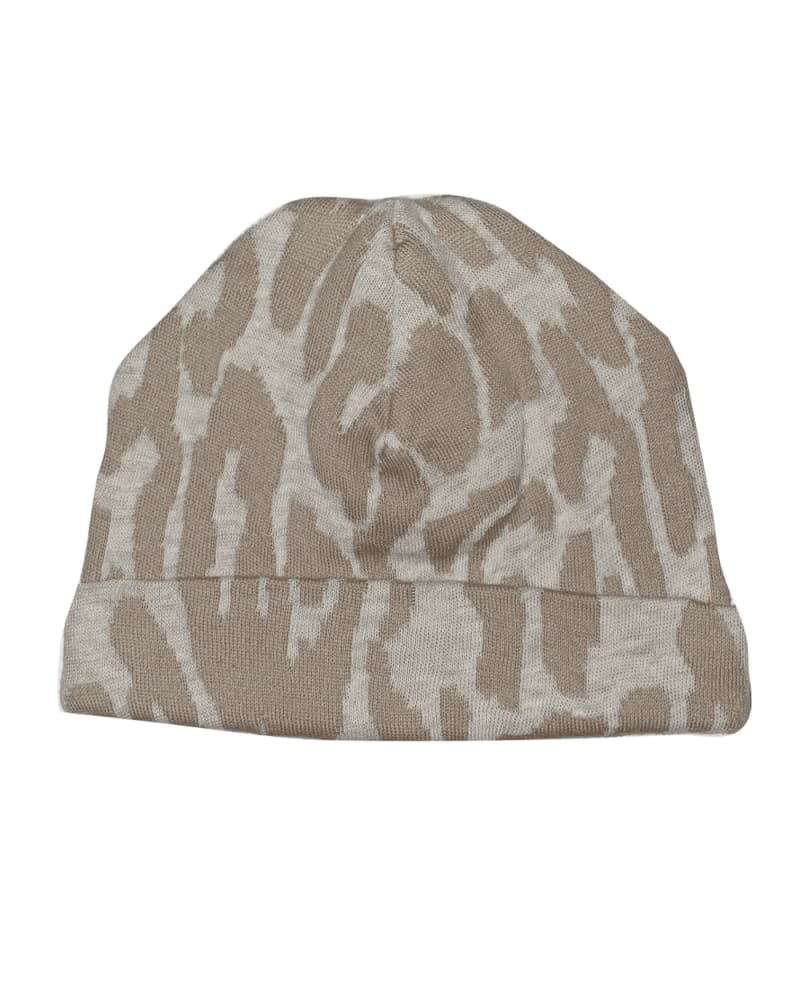 Front of a size one-size-fits-all Baja East Beanie in Cream/Mocha by Baja East. | dia_product_style_image_id:280963